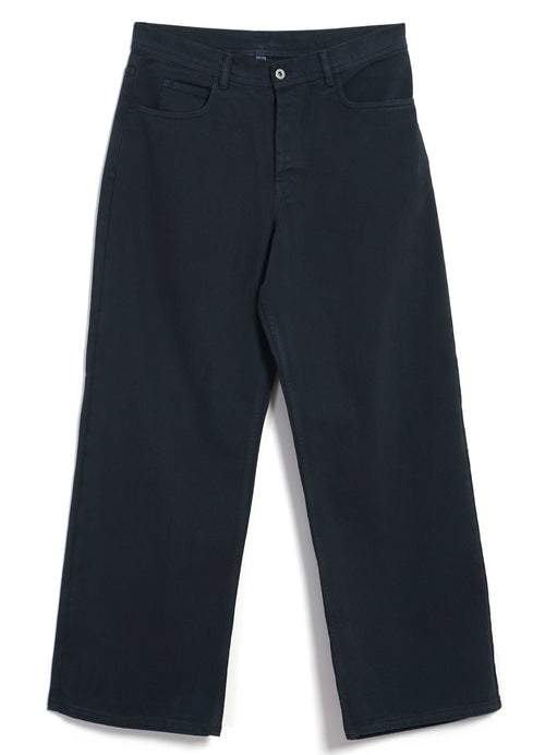 MILAN 30-26-3 | Straight Wide Workwear Trousers | Blue Whale
