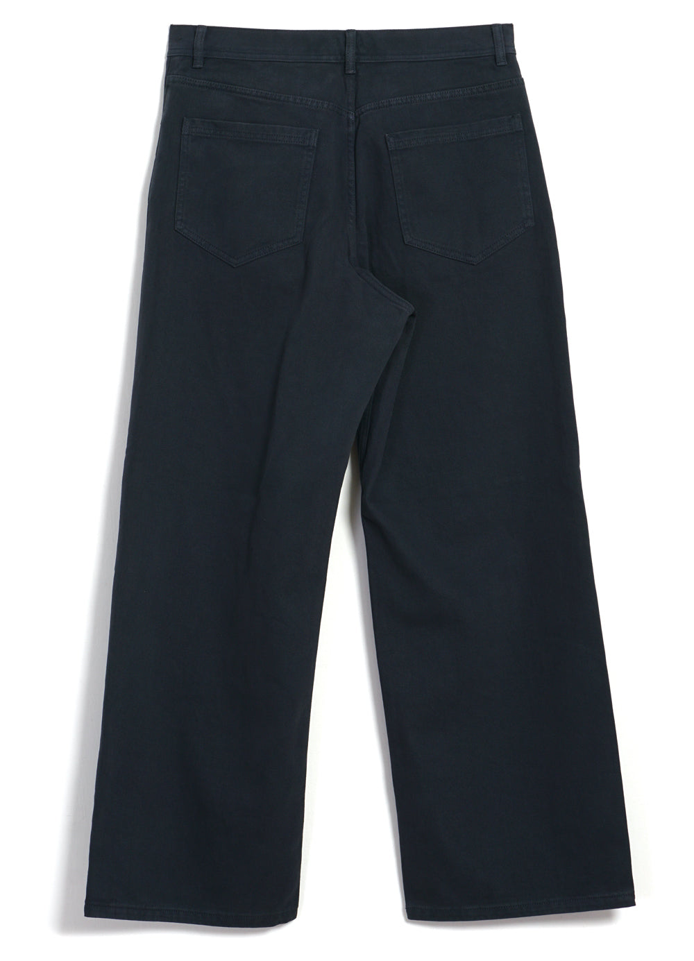 MILAN 30-26-3 | Straight Wide Workwear Trousers | Blue Whale