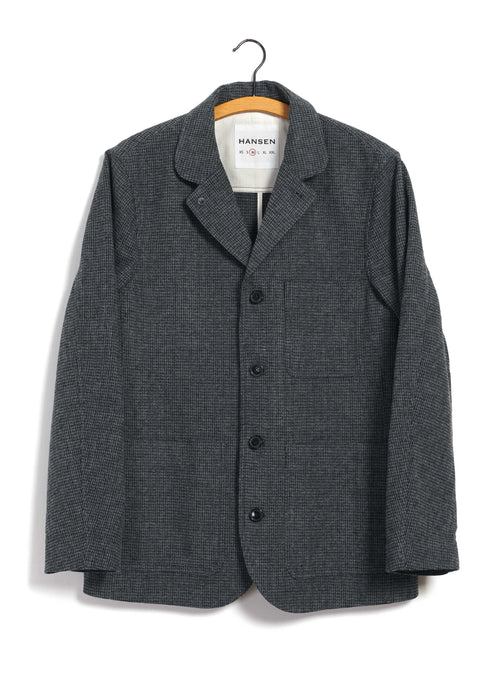JOSEF 30-29-5 | Easy Four Button Blazer | Broken Grey