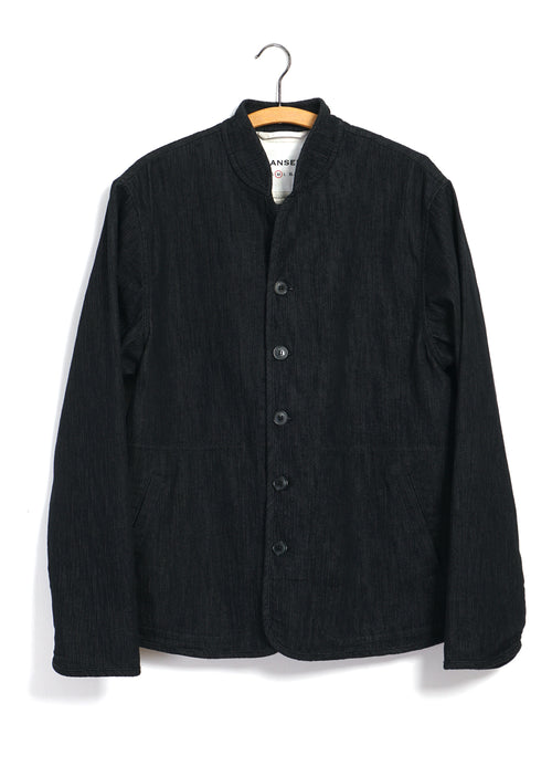 ERLING 30-31-2 | Refined Work Jacket | Black Slubdenim