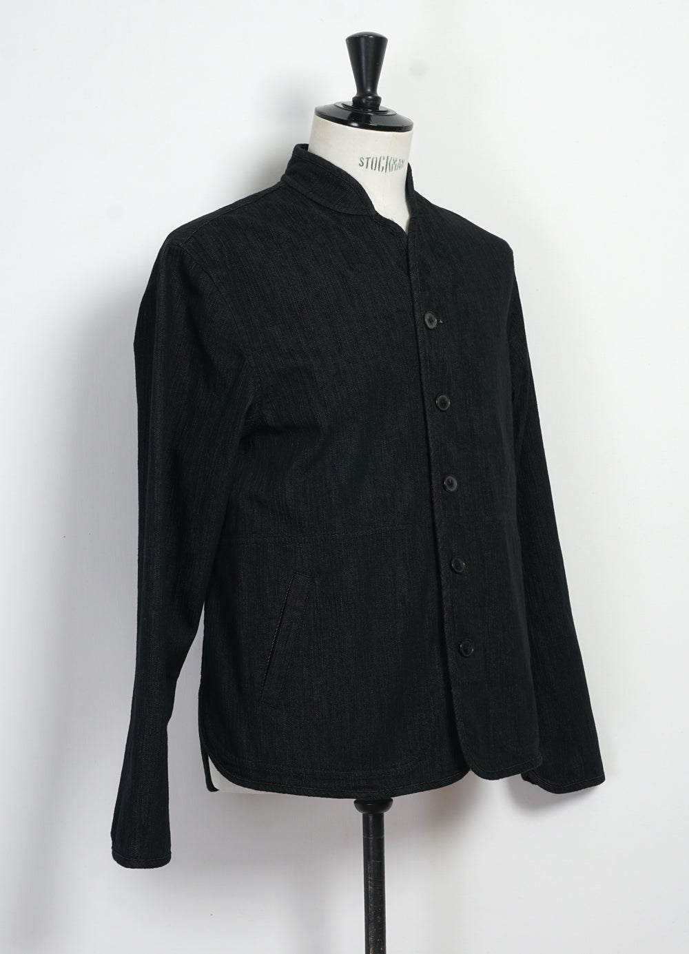 ERLING 30-31-2 | Refined Work Jacket | Black Slubdenim