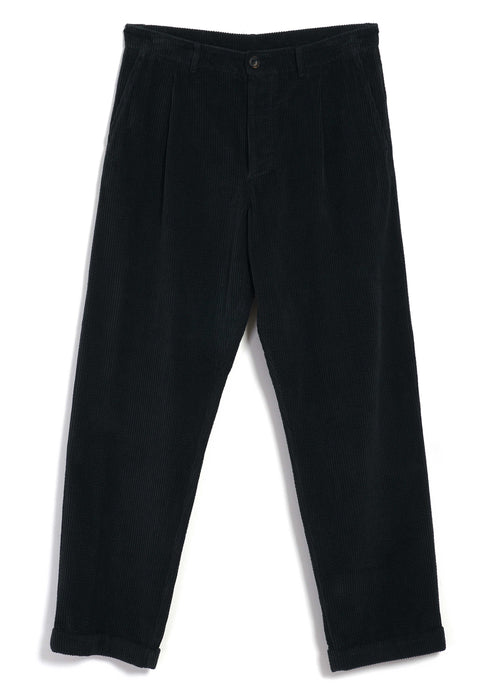SUNE 30-35-2 | Pleated Classic Trousers | Dusty Black