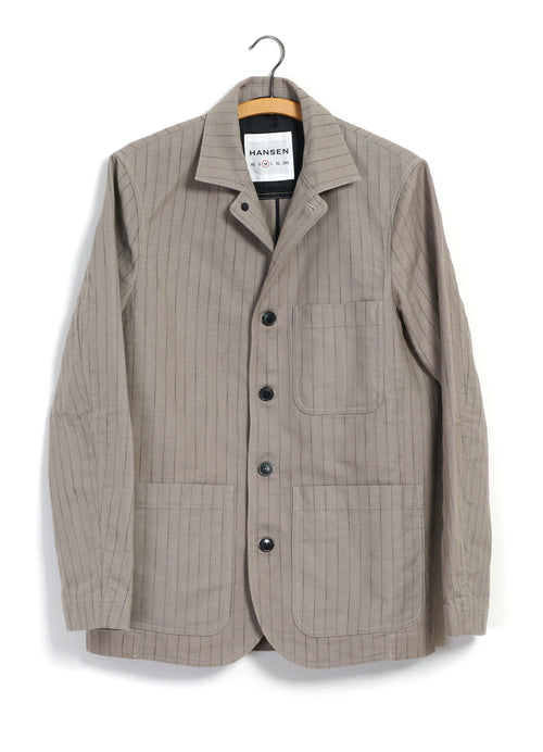 JOSUF 31-57-5 | Workwear Blazer | Beige Herringbone Pin