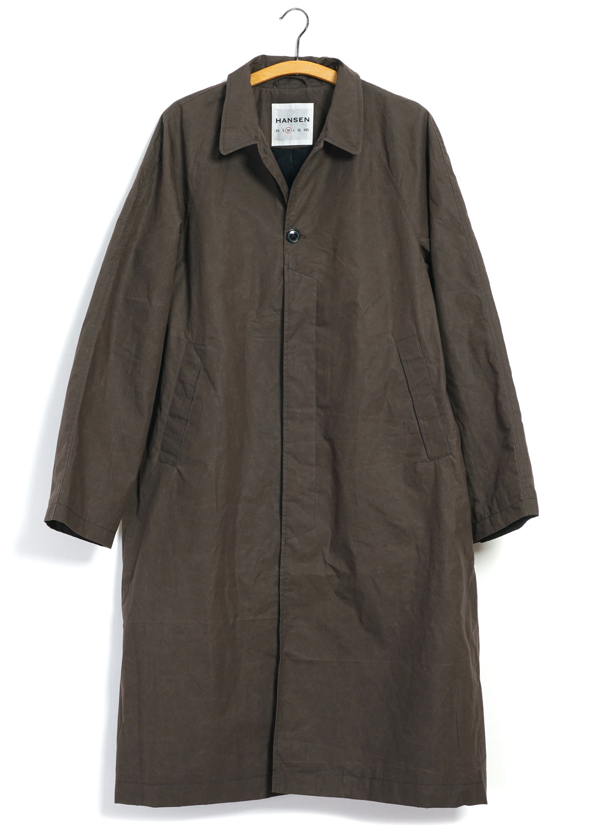 Hansen Rye MORTEN 31-72-6 | Long Coat | Waxed Rye – HANSEN Garments