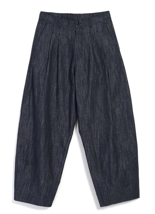 ANDREW 31-74-3 | Balloon Trousers | Washed Navy