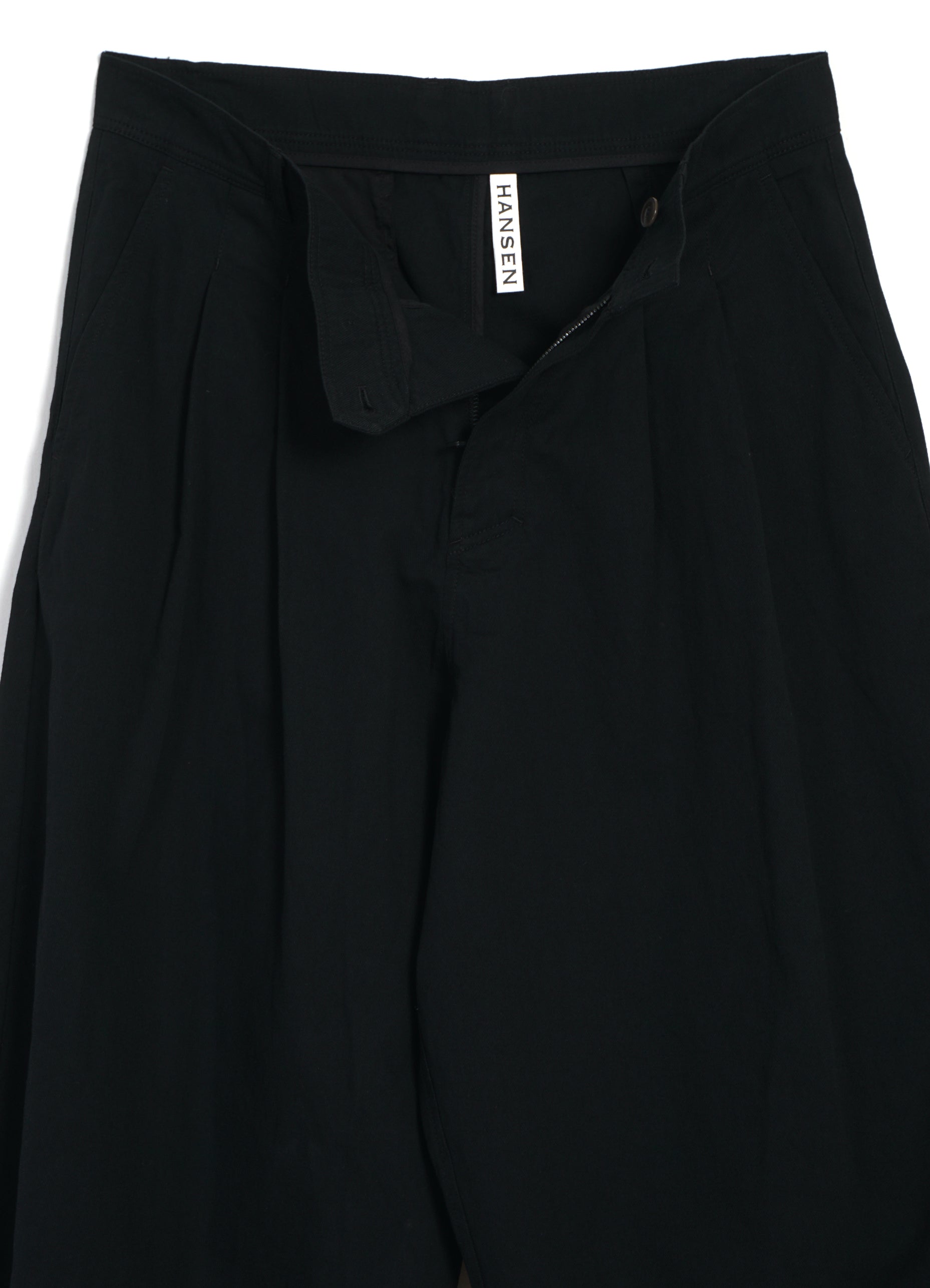 ANDREW 31-75-2 | Balloon Trousers | Black Twill