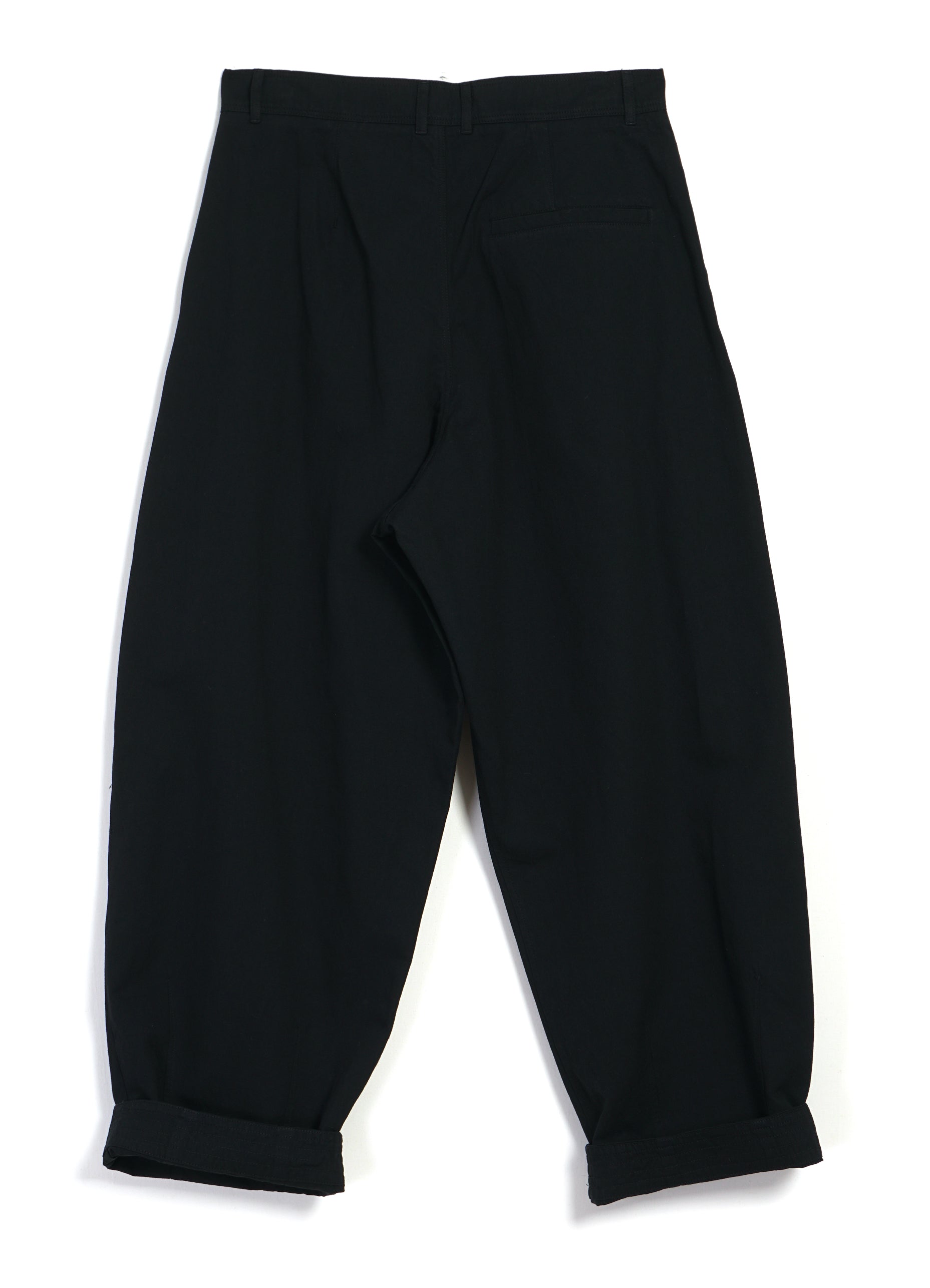 ANDREW 31-75-2 | Balloon Trousers | Black Twill