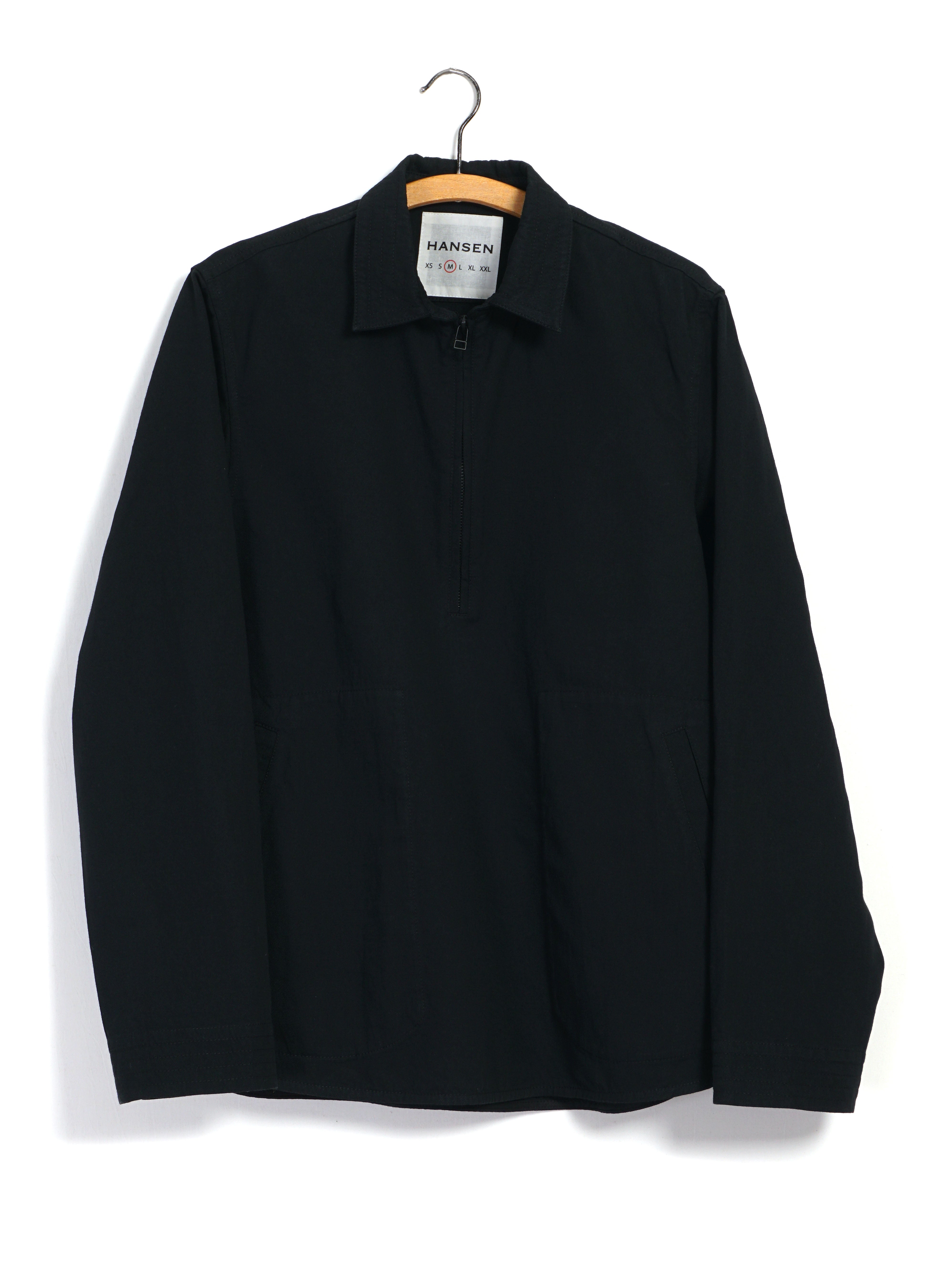 HANSEN GARMENTS ジャケット XS ブラック BRUNO 31-75-2 | Pull-on Jacket | Black Twill – HANSEN Garments