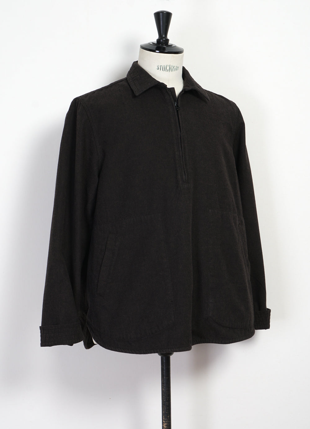BRUNO 30-93-7 | Pull-on Jacket | Brown Herringbone