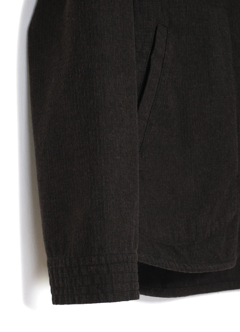 BRUNO 30-93-7 | Pull-on Jacket | Brown Herringbone