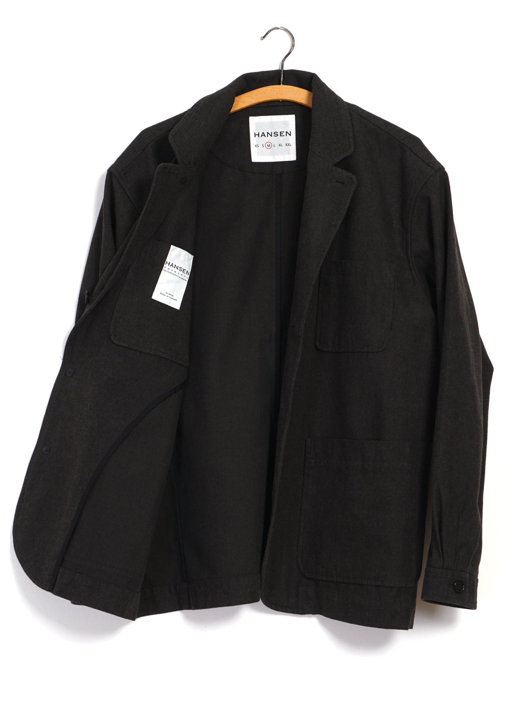 MALVIN 30-93-7 | Loose Cut Blazer | Brown Herringbone