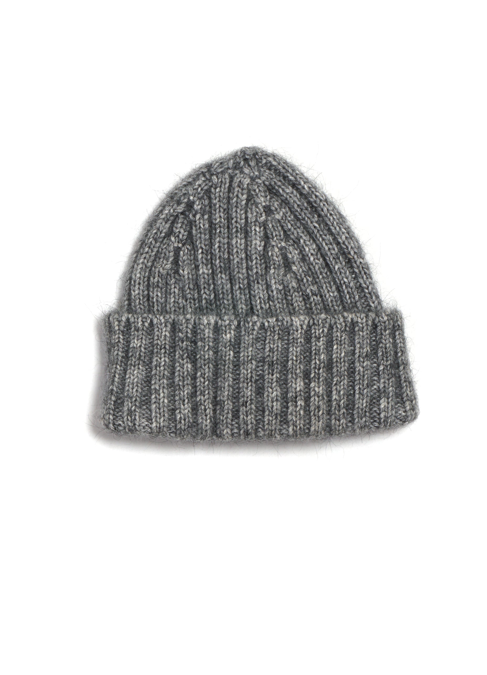 TOBY 32-07-5 | Heavy Rib Beanie | Silver