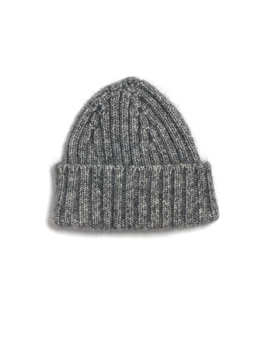 TOBY 32-07-5 | Heavy Rib Beanie | Silver