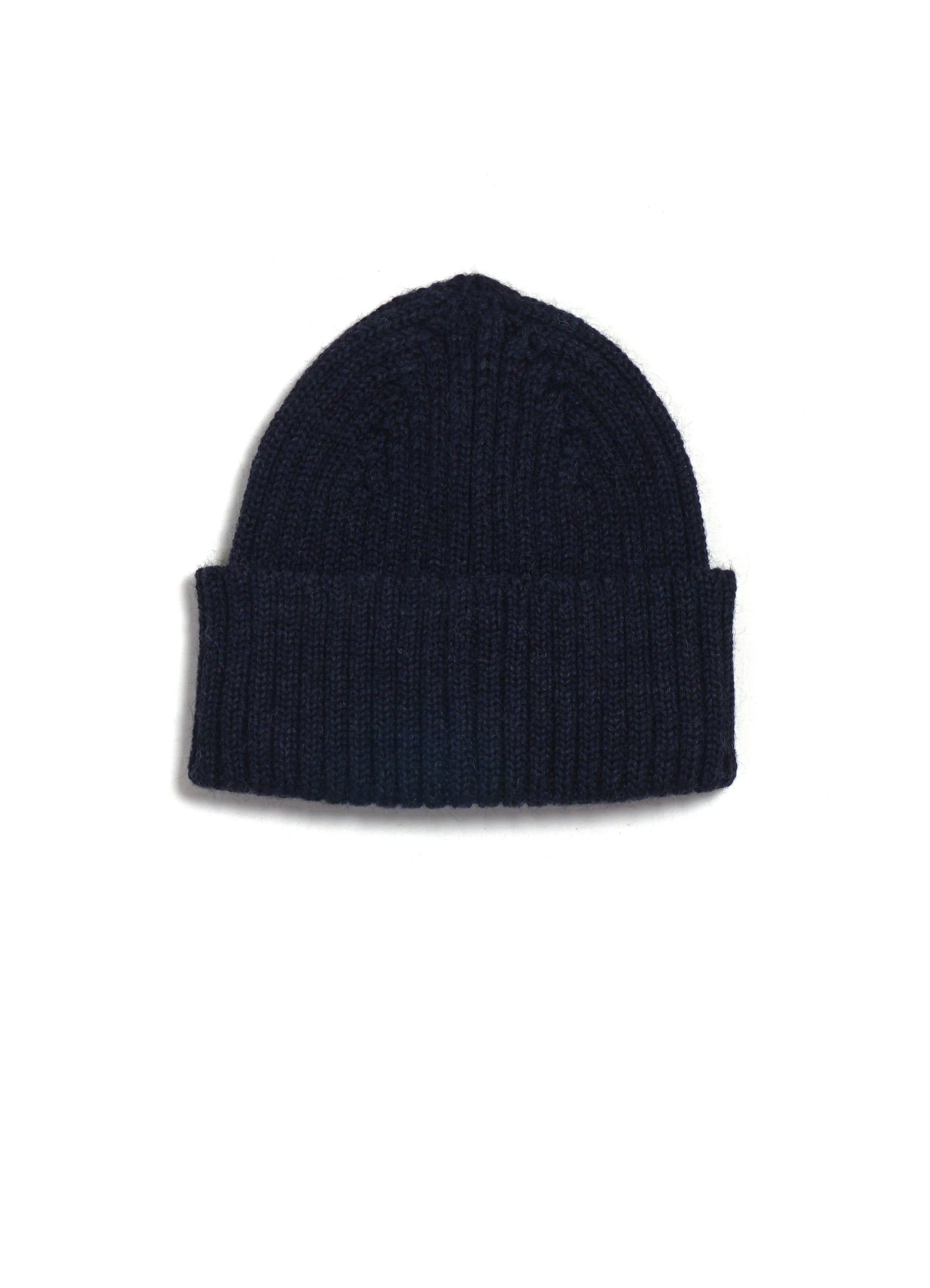 TOBY 32-05-3 | Rib Knit Beanie | Blue Melange
