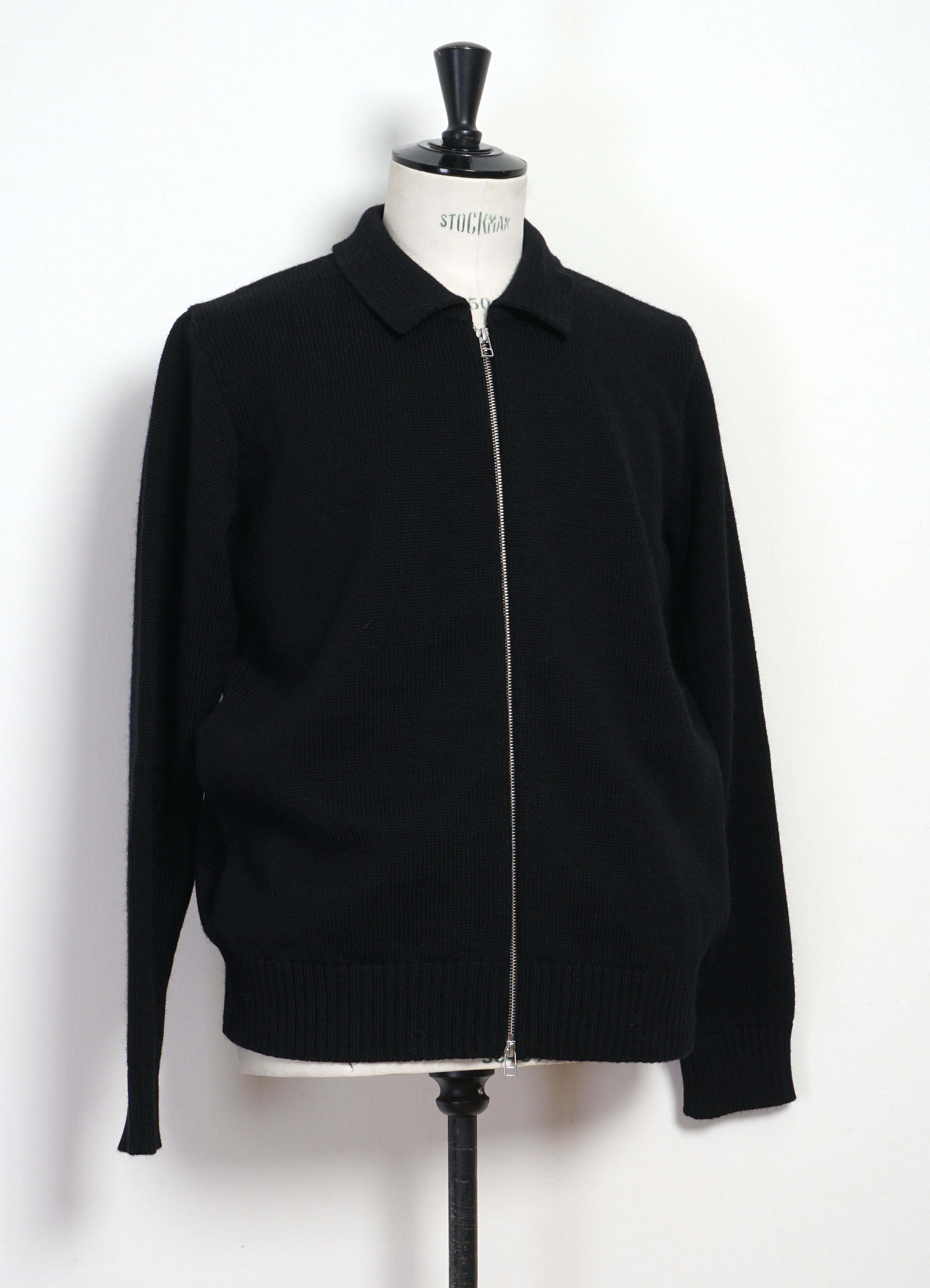 DYLAN 32-06-2 | Zipper Cardigan | Black