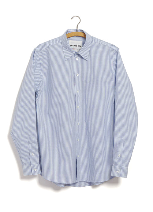 HENRI 32-21-3 | Classic Shirt | Blue Stripes