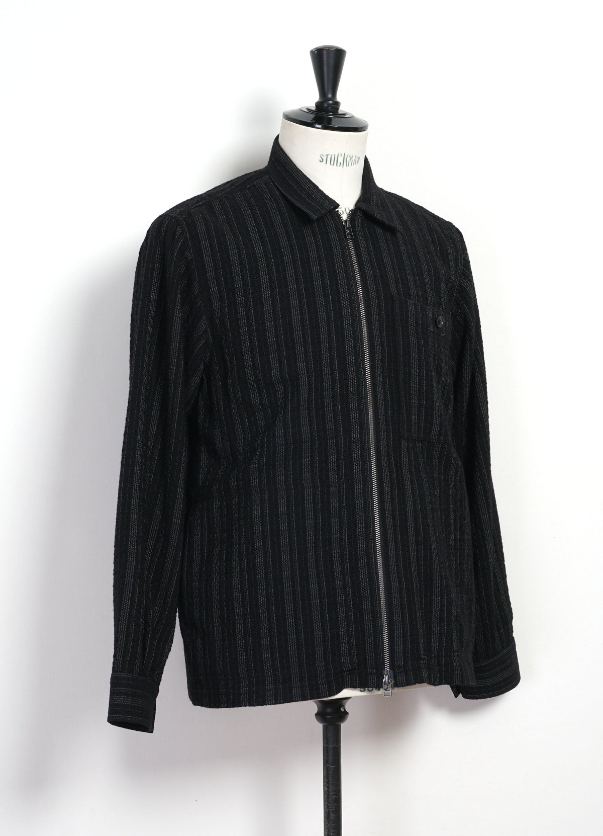 LIAM 32-29-2 | Zipper Jacket | Black 'n' White