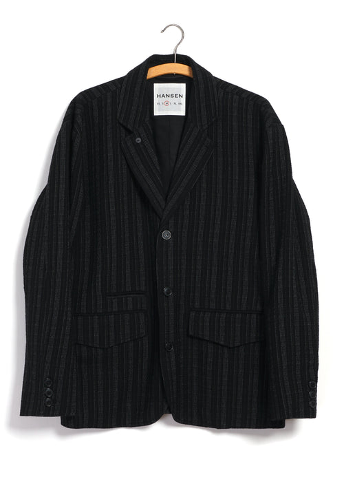 MILOS 32-29-2 | Loose Fit Classic Blazer | Black 'n' White