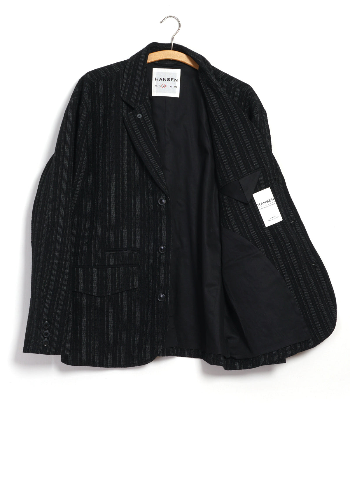 MILOS 32-29-2 | Loose Fit Classic Blazer | Black 'n' White