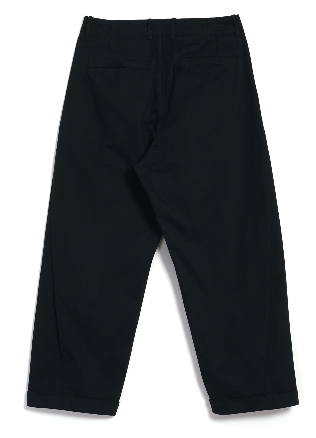 BOBBY 32-56-2 | Wide Pleated Trousers | Black