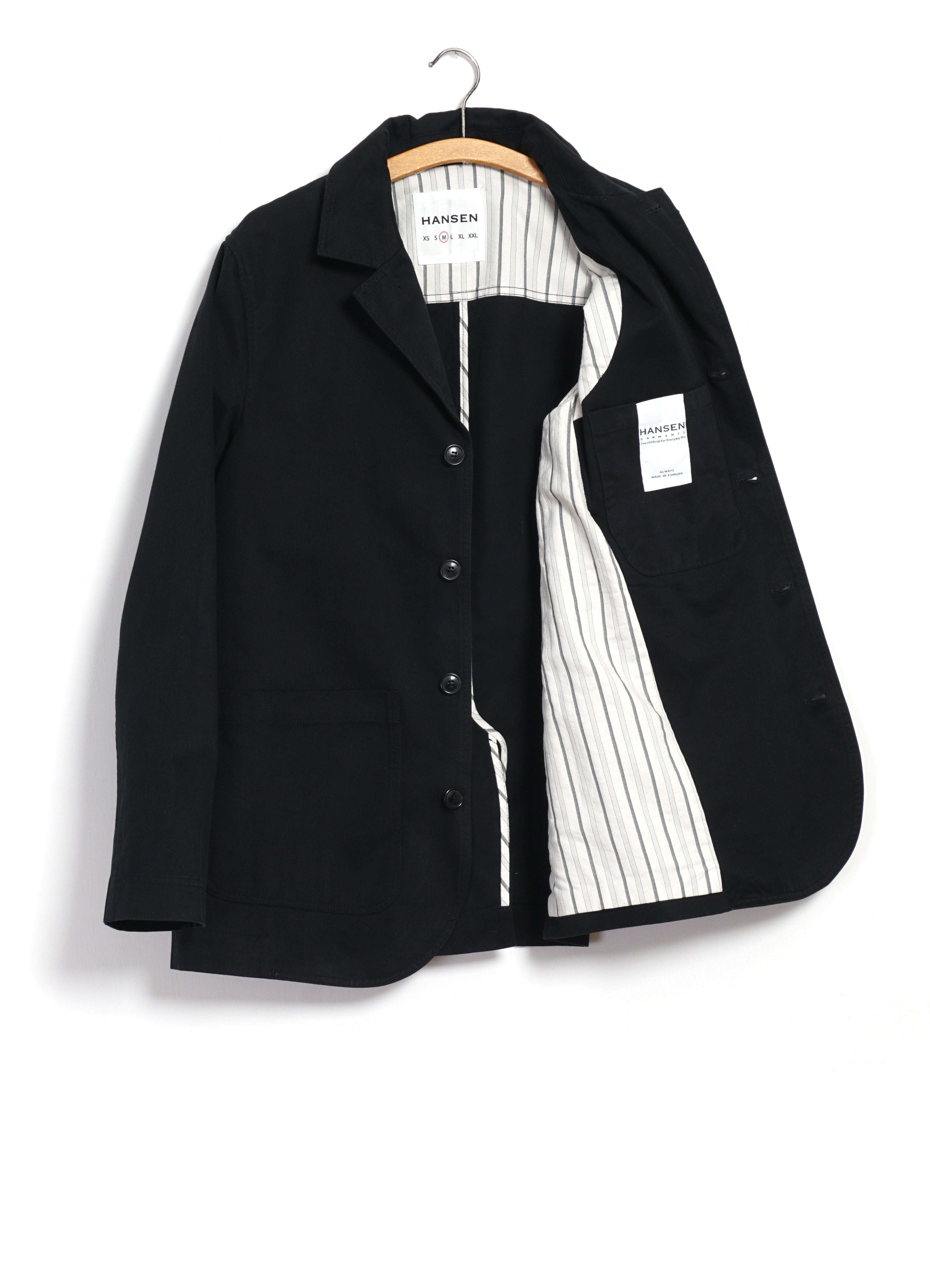 JOSUF 32-56-2 | Casual 'Chore' Blazer | Black