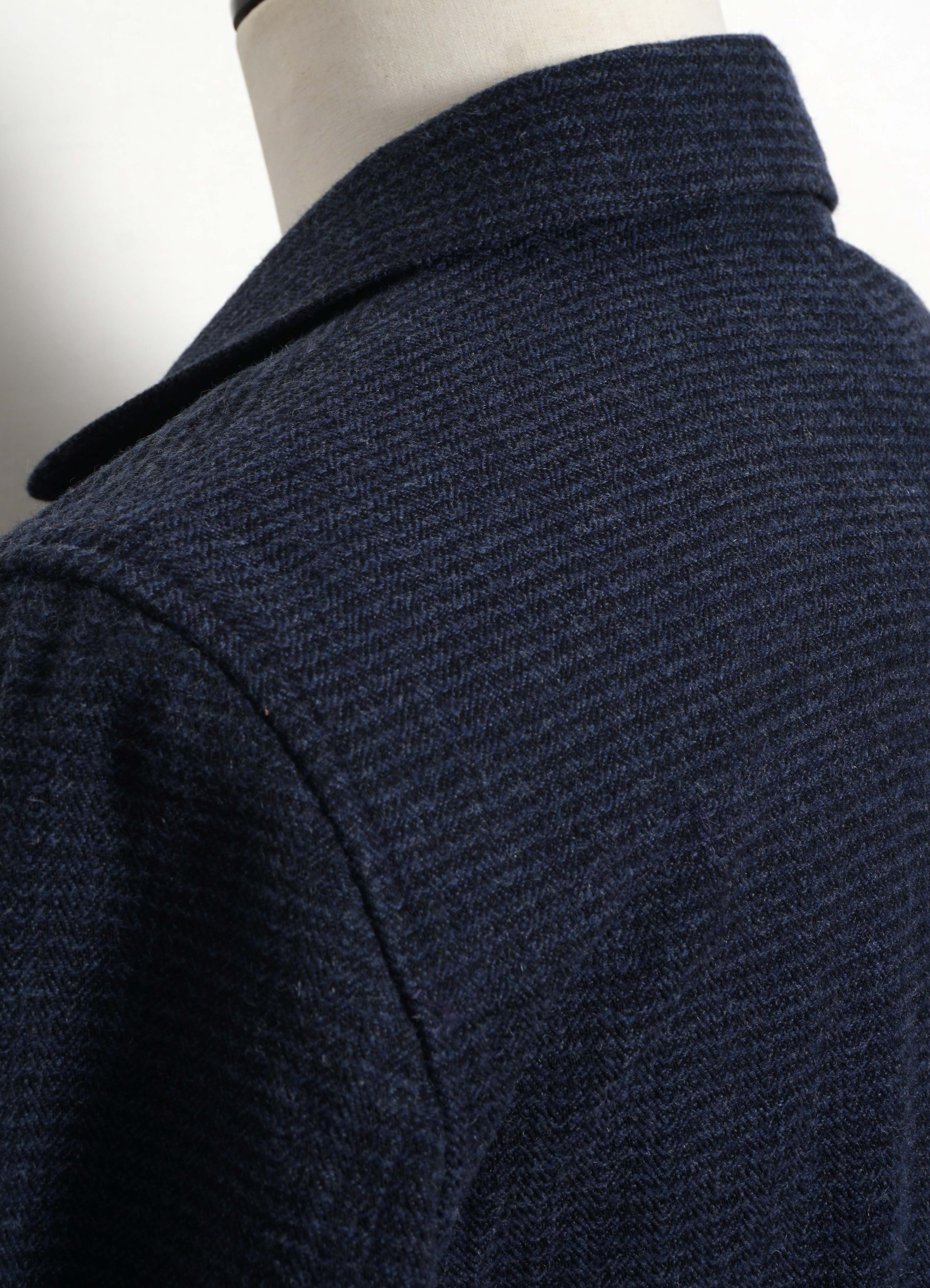 JOSEF 32-61-3 | Easy Four Button Blazer | Broken Blue