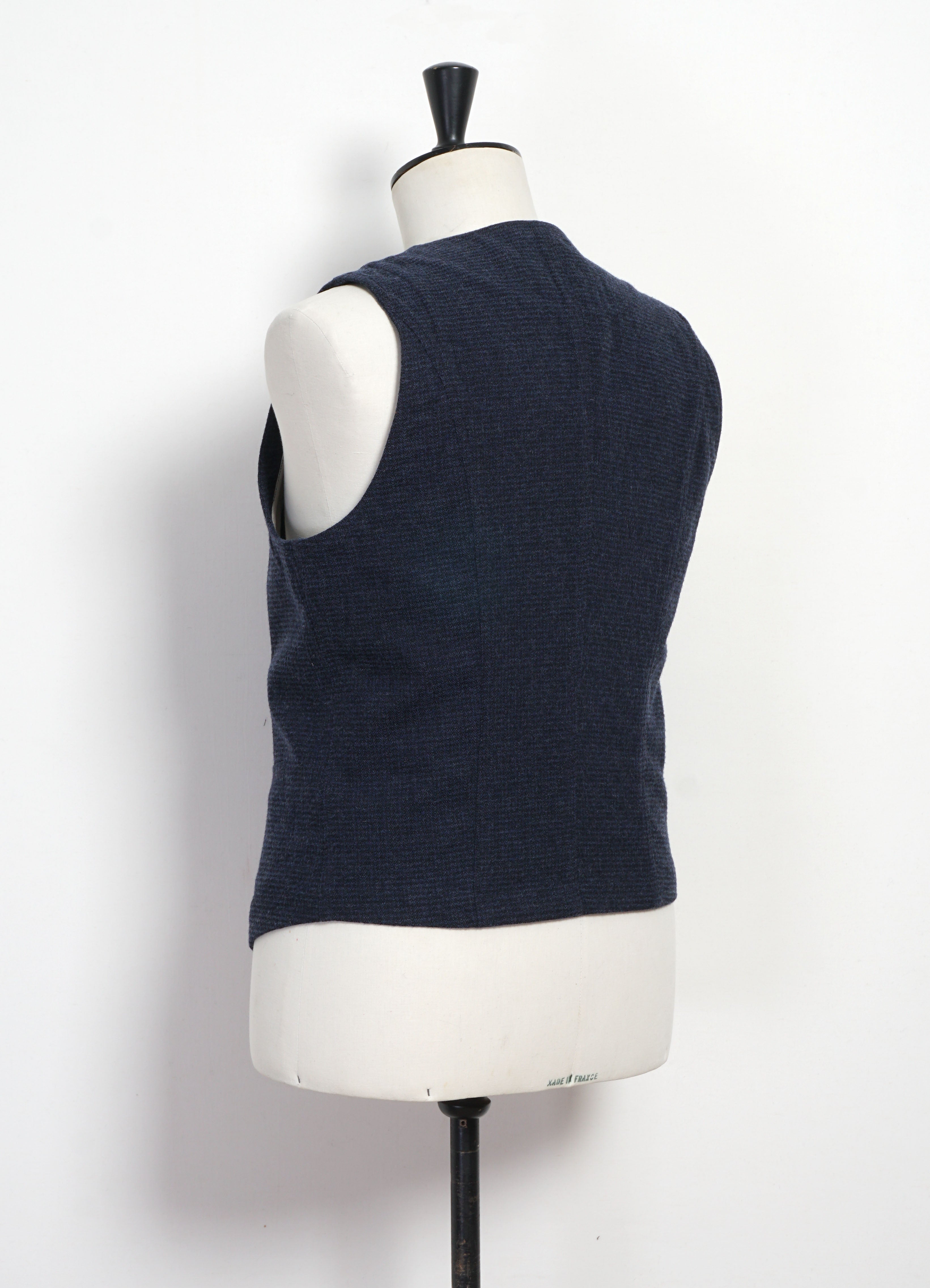 KNUD 32-61-3 | Casual Waistcoat | Broken Blue