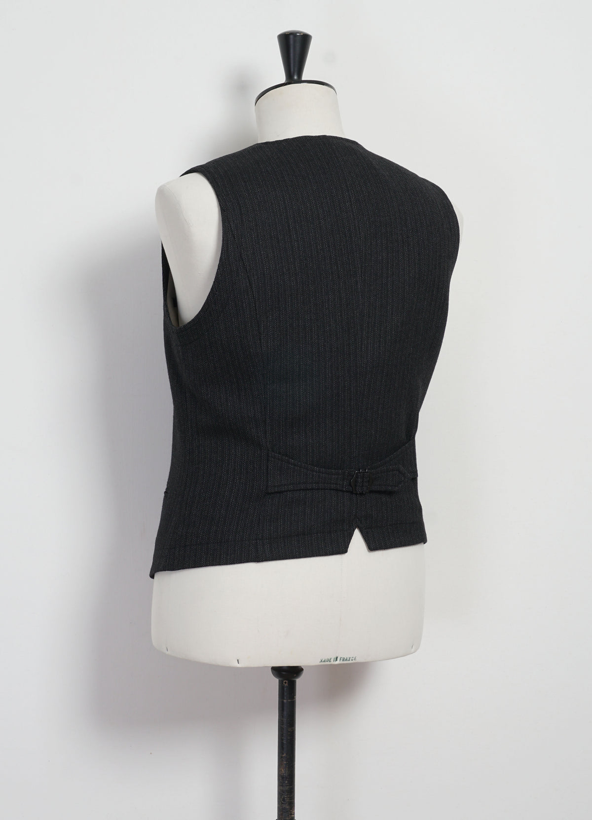 DANIEL 32-63-5 | Classic Waistcoat | Charcoal Stripes