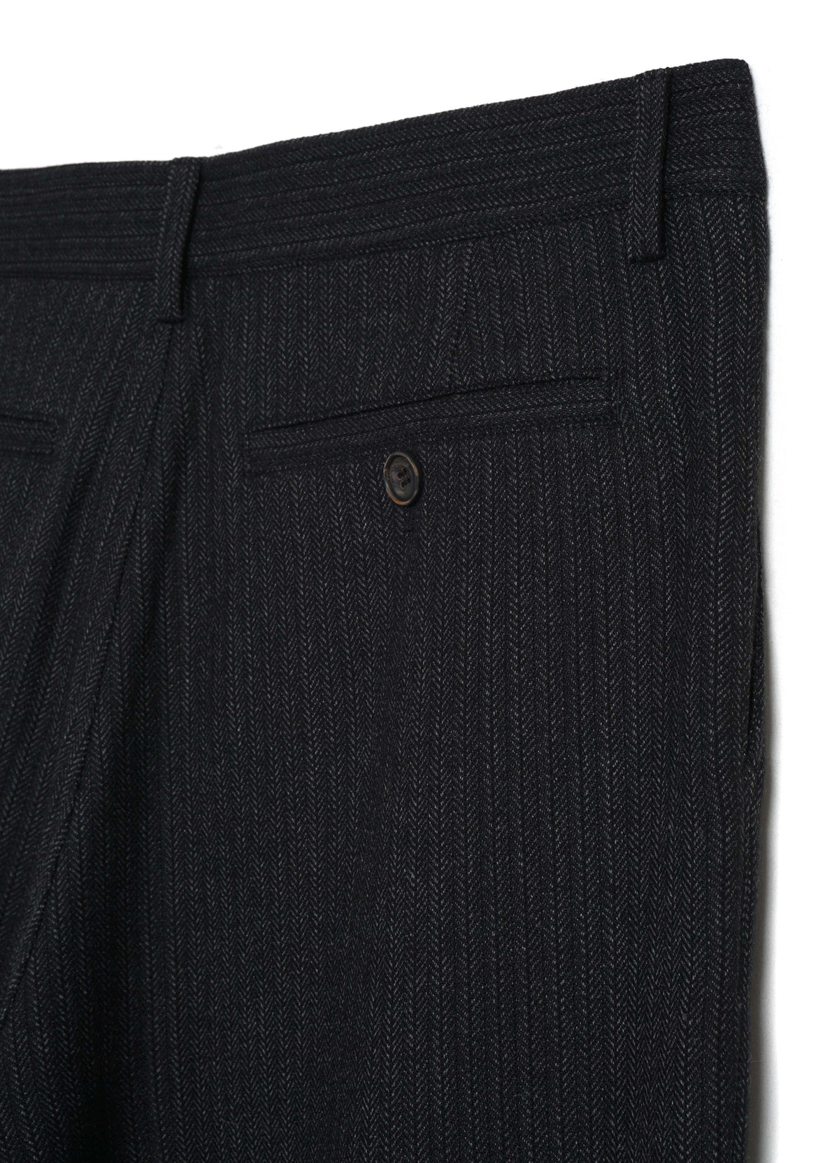 SUNE 32-63-5 | Pleated Classic Trousers | Charcoal Stripes