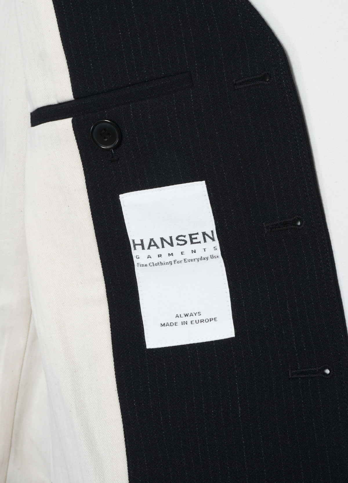 DANIEL 32-65-2 | Classic Waistcoat | Wool Pin Black