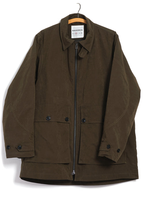 DEREK 32-78-6 | Oversized Field Jacket | Khaki