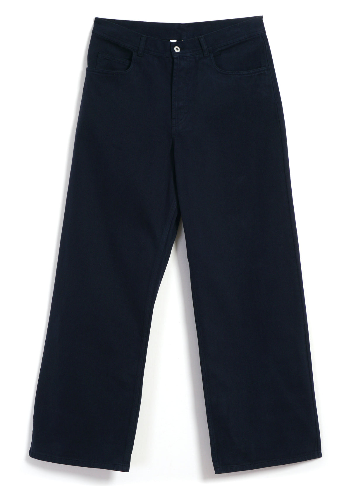 MILAN 33-26-3 | Straight Wide Workwear Trousers | Navy