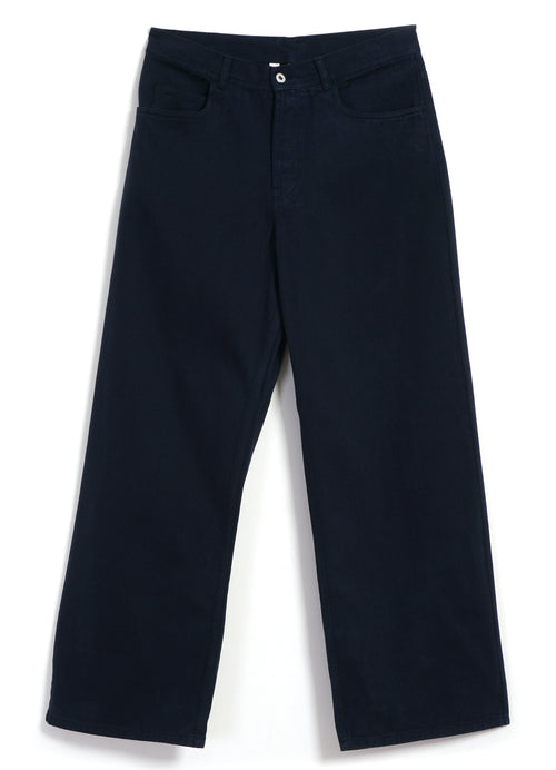 MILAN 33-26-3 | Straight Wide Workwear Trousers | Navy