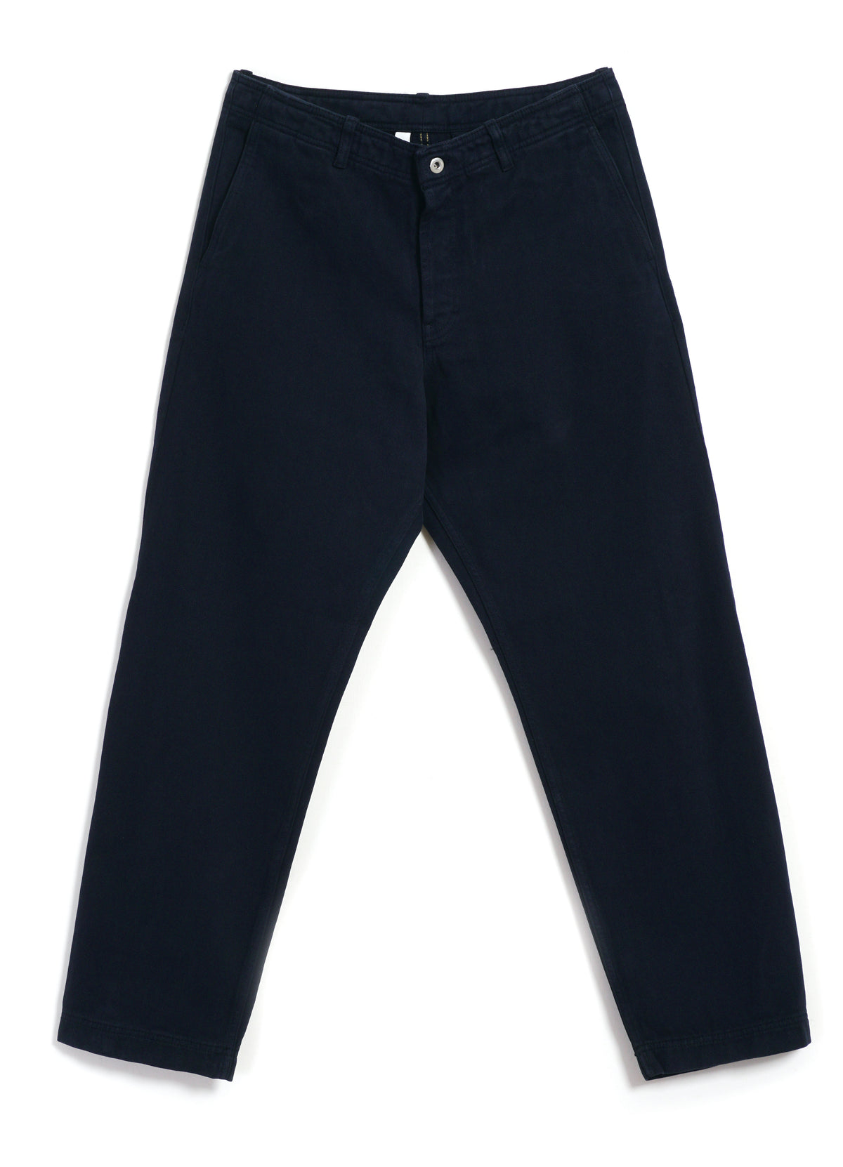 TRYGVE 33-26-3 | Cropped Workwear Trousers | Navy