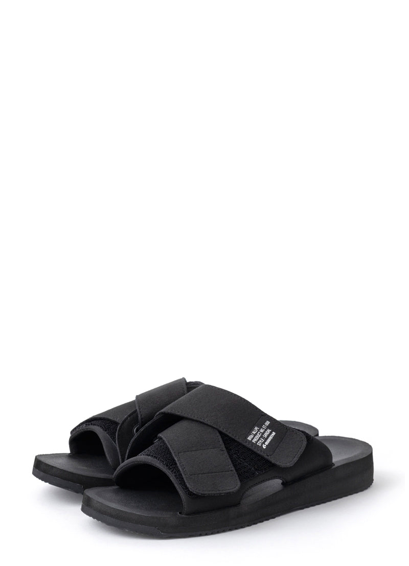 810S ALLPE | Velcro Sandals | Black
