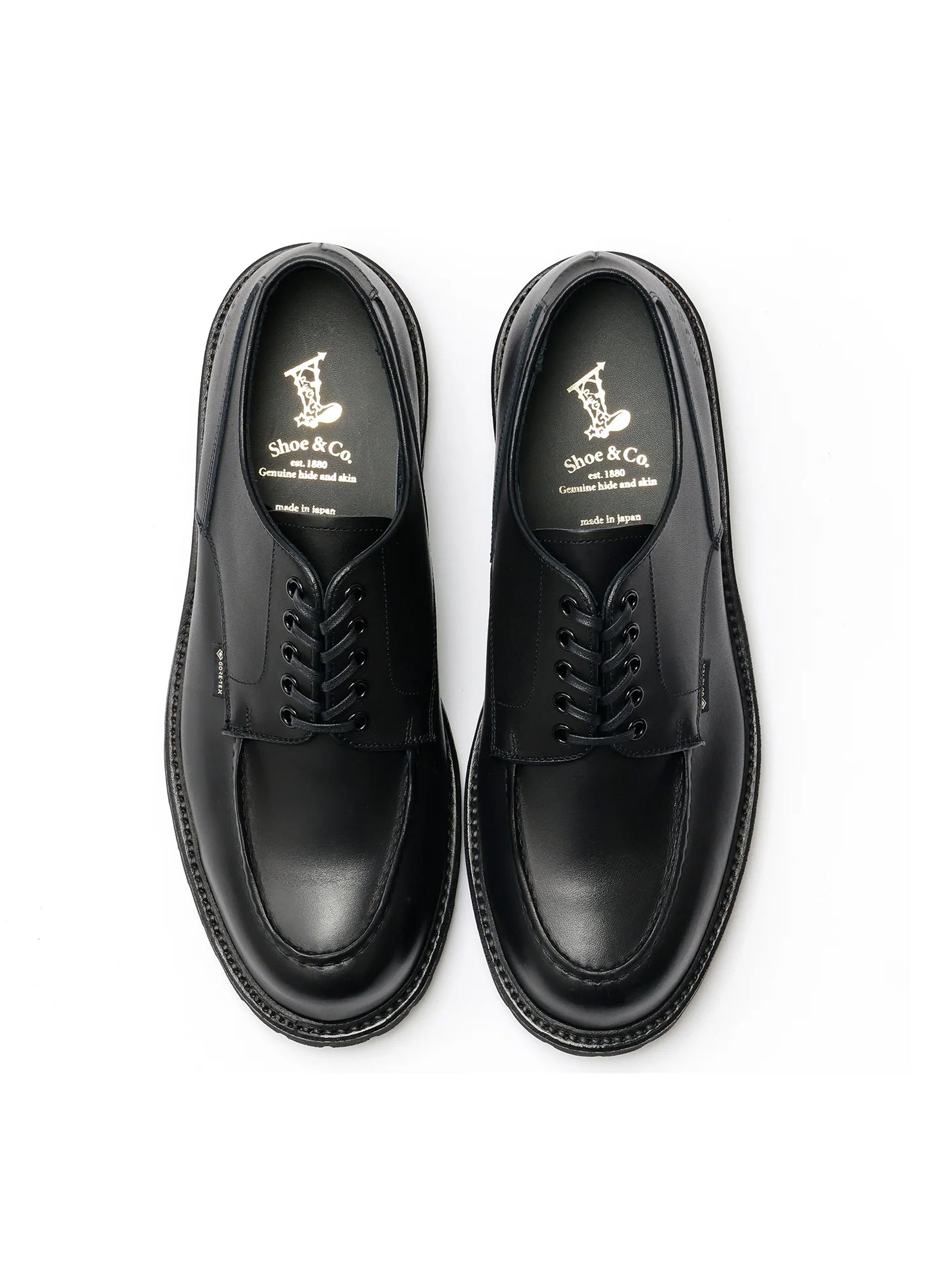 U-TIP | Gore-Tex Leather Shoe | Black – HANSEN Garments