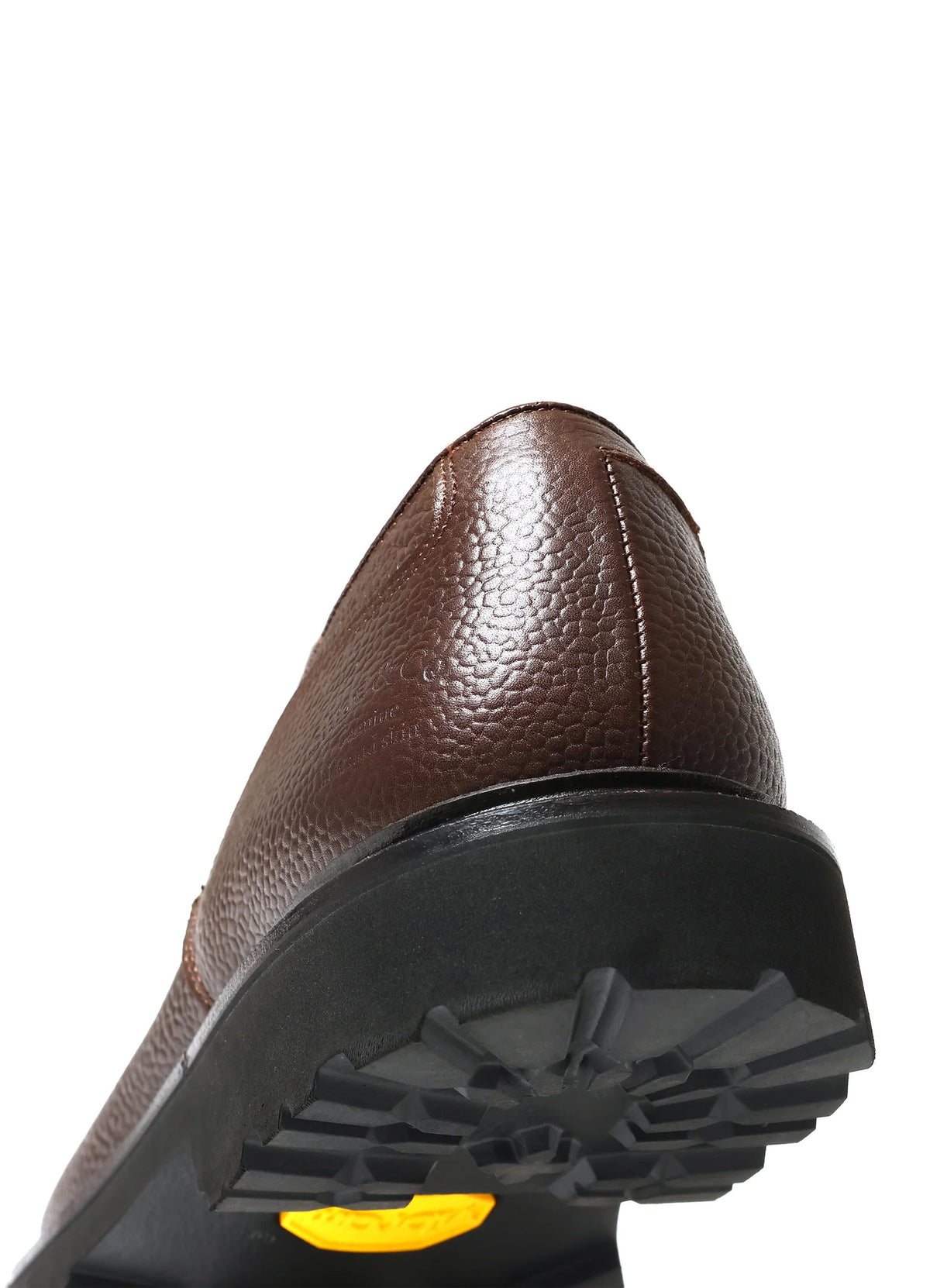U-TIP | Gore-Tex Leather Shoe | Dark Brown Embossed