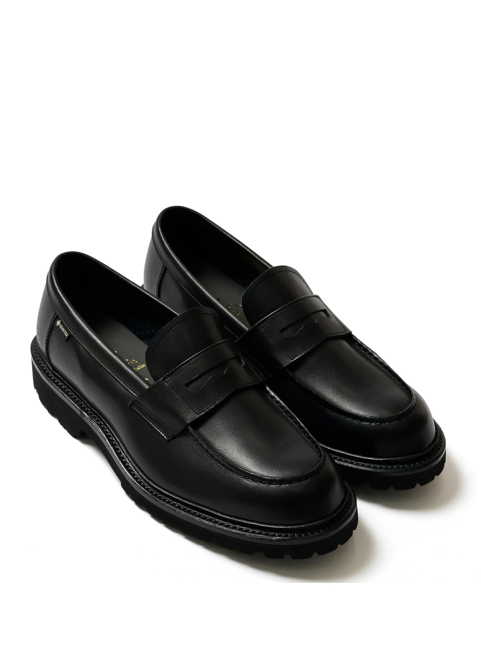 Tomo&Co. × REGAL Shoe&Co. OBLIQUELOAFERS LOAFER | Gore-Tex Leather Loafer | Black – HANSEN Garments