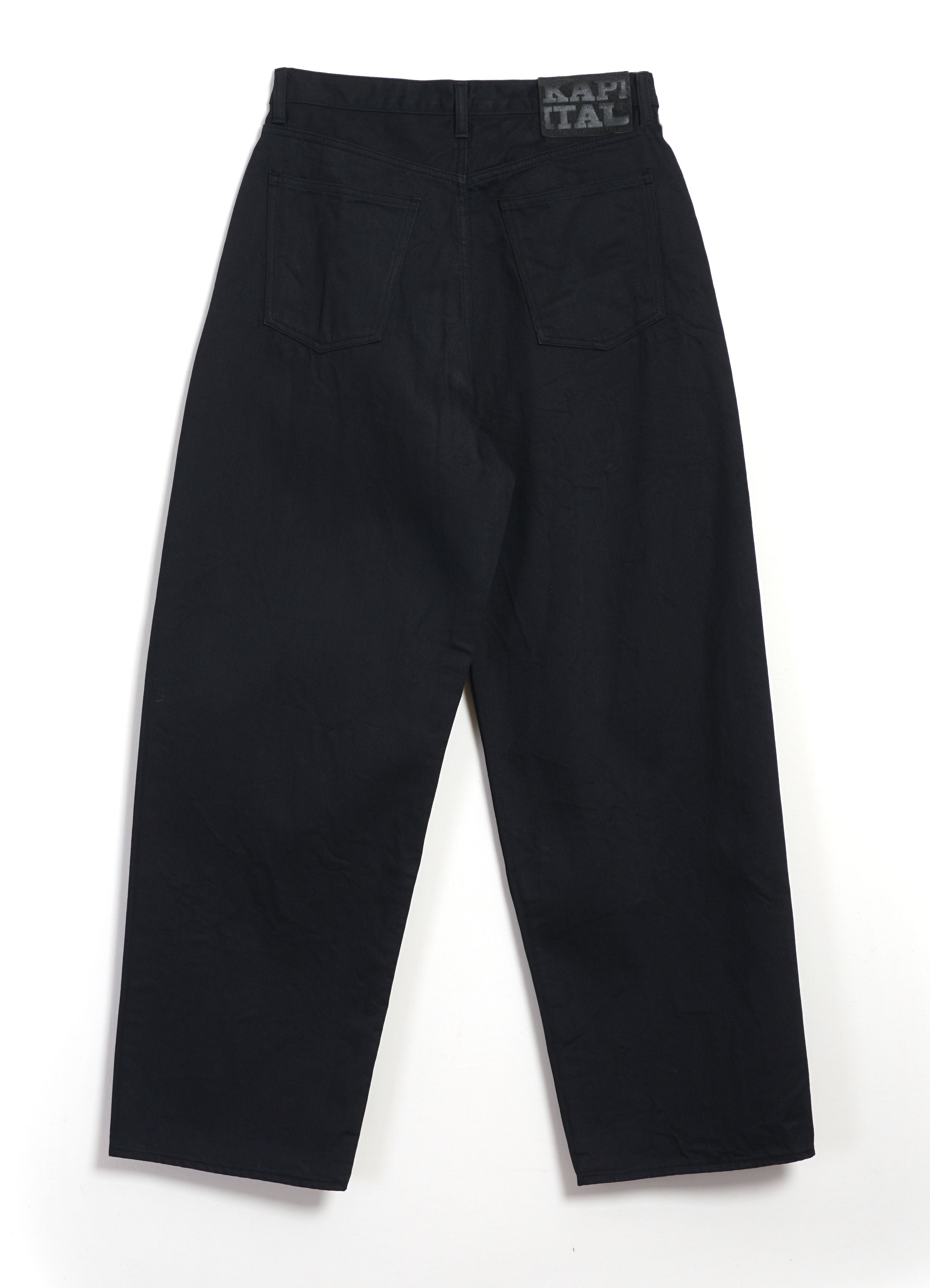 CLUB | Baggy 14oz Jeans | Black