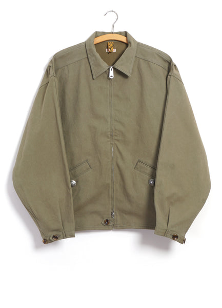 KAYAK PAW-PAW | Cotton-Canvas Blouson Jacket | Khaki – HANSEN Garments