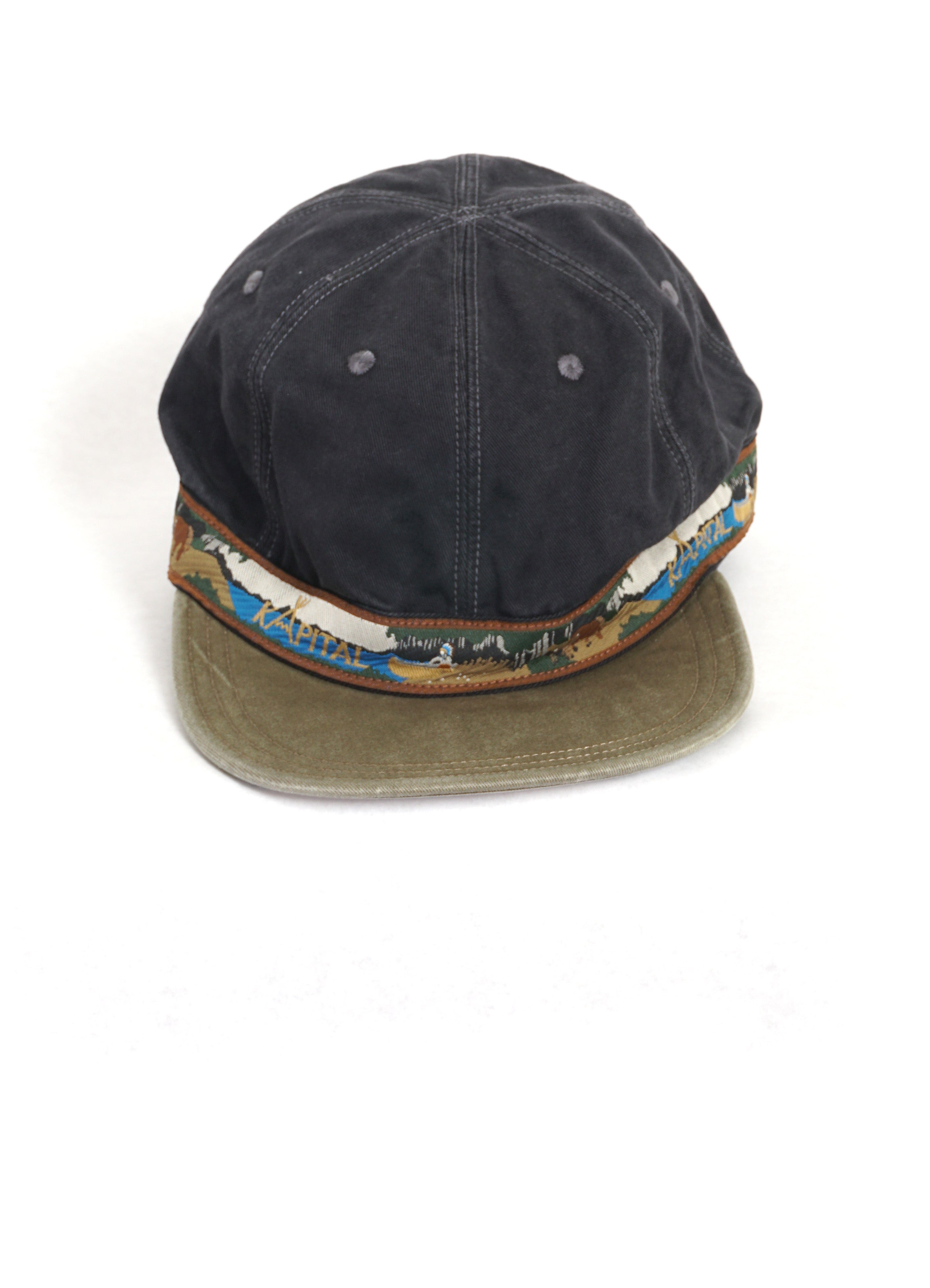 NAVAJO BOAT | Chino Brimfield Cap | Black/Brown – HANSEN Garments