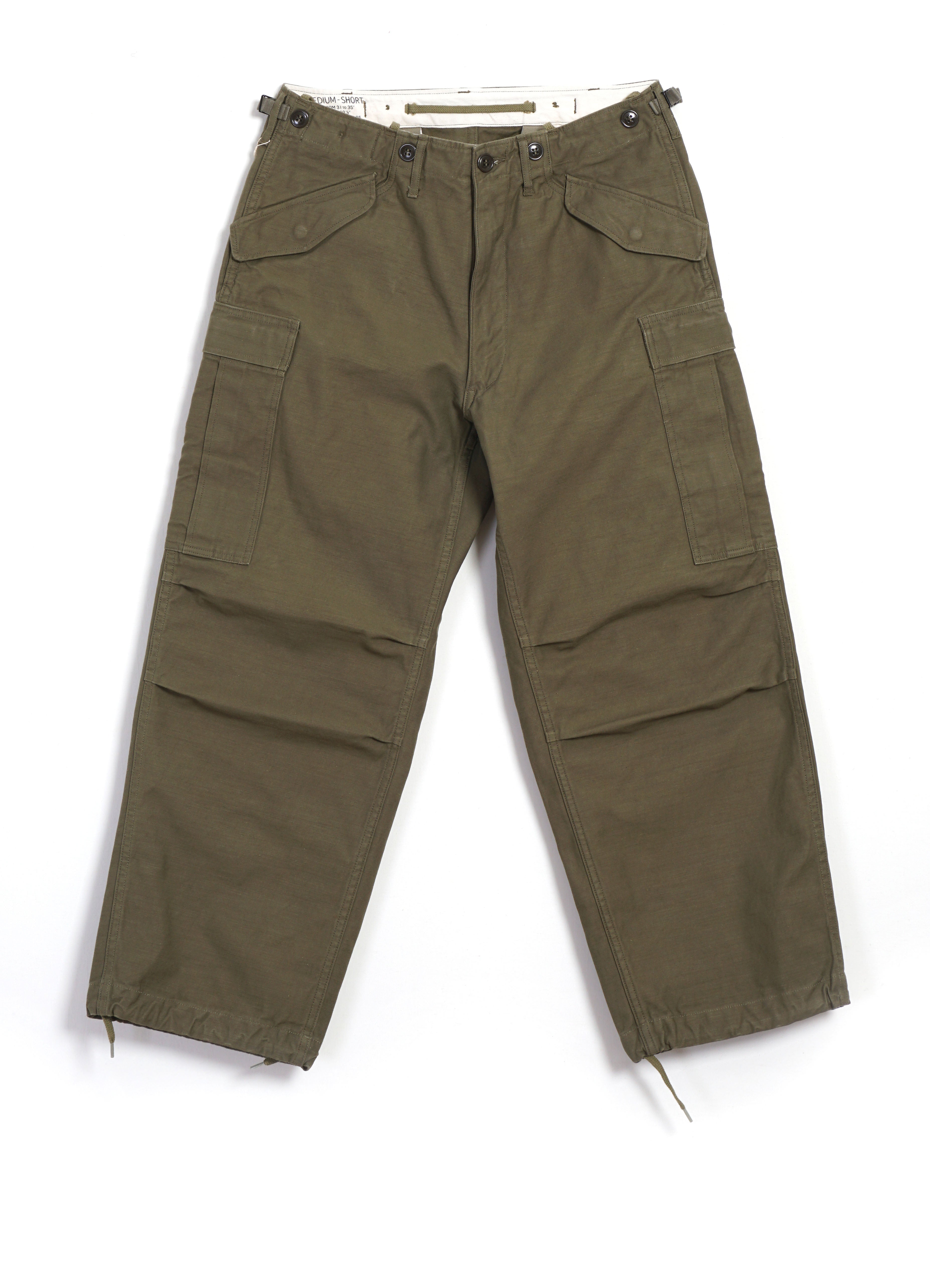 t*n様 BUZZ RICKSON’S M-1951 SHORT LENGTH M-1951 Short Length Field Trousers | Olive – HANSEN Garments
