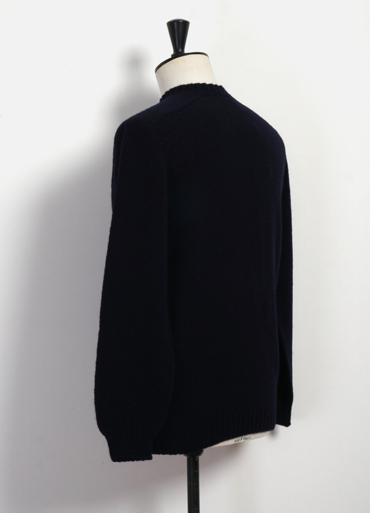 SW1 | Shetland Wool Crewneck | Navy