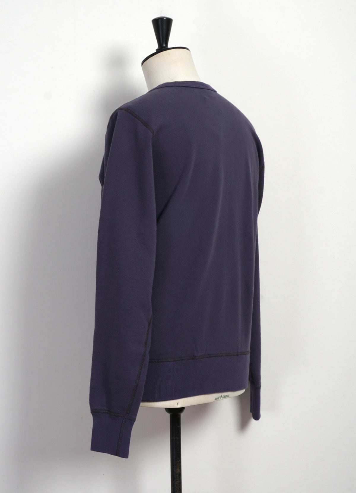 SET-IN CREW NECK SWEATSHIRT | Navy