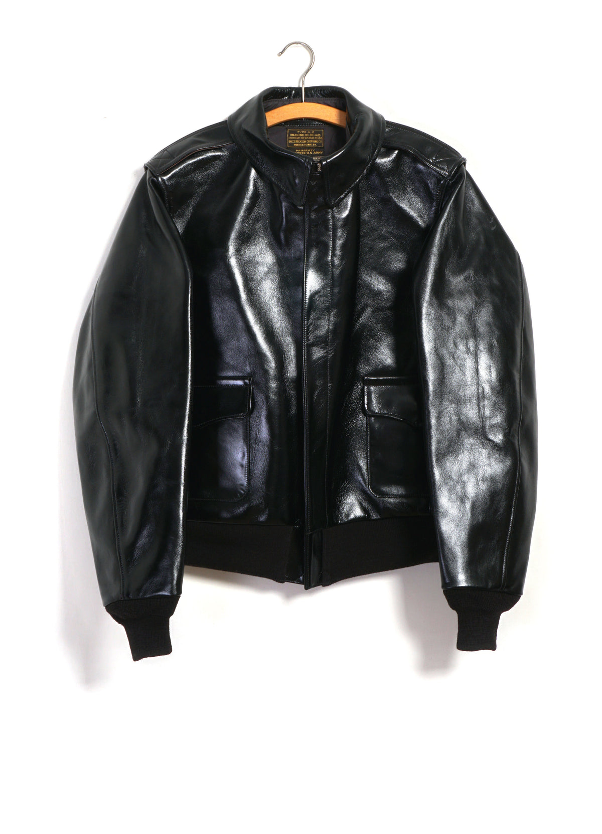 A-2 HORSEHIDE JACKET | Black