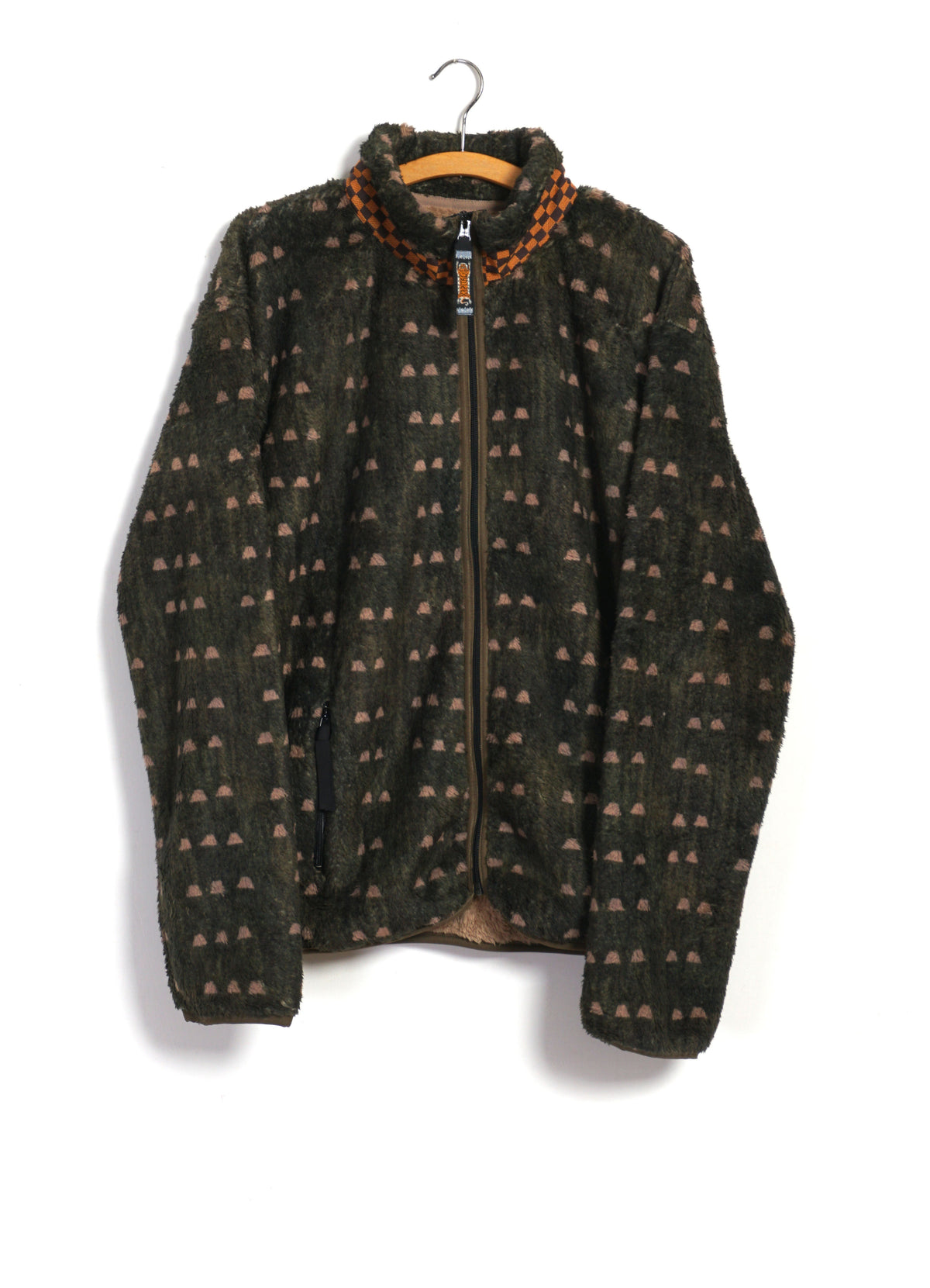 TSUME-SHOHBU | Fleece Zip Blouson | Khaki