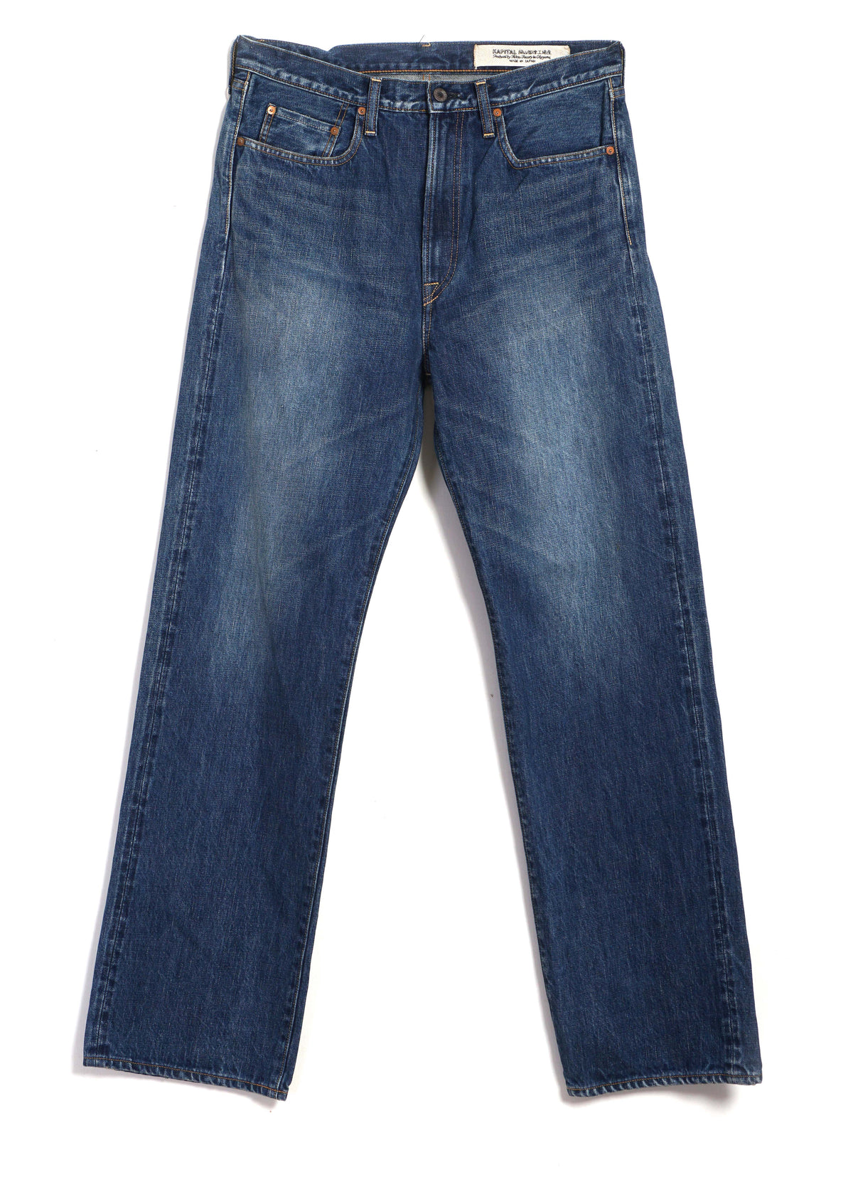 MONKEY TH | 13.5oz Zimbabwe Denim 5P Straight Fit Jeans | Processed