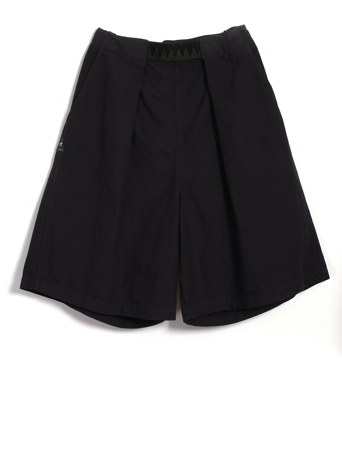 EASY KOME-KOME JORTS | Light Canvas Shorts | Black