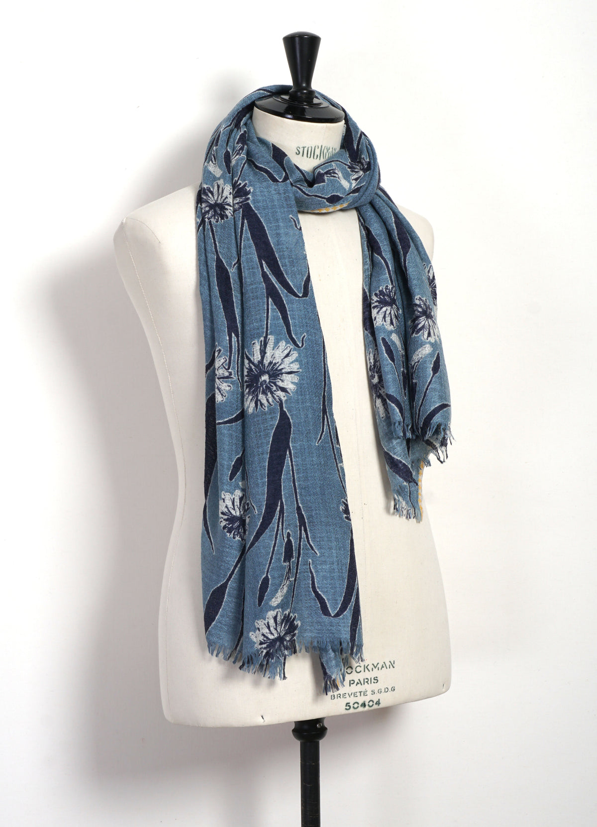 GR ECHARPE | Shawl Scarf | F-Denim Wash