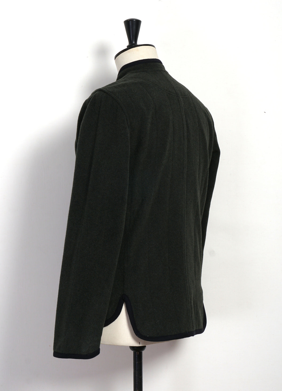 ERLING 32-79-6 | Refined Work Jacket | Green Melange
